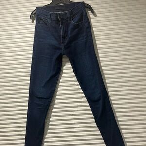 Dark Blue Women's Jeans Jeggings
